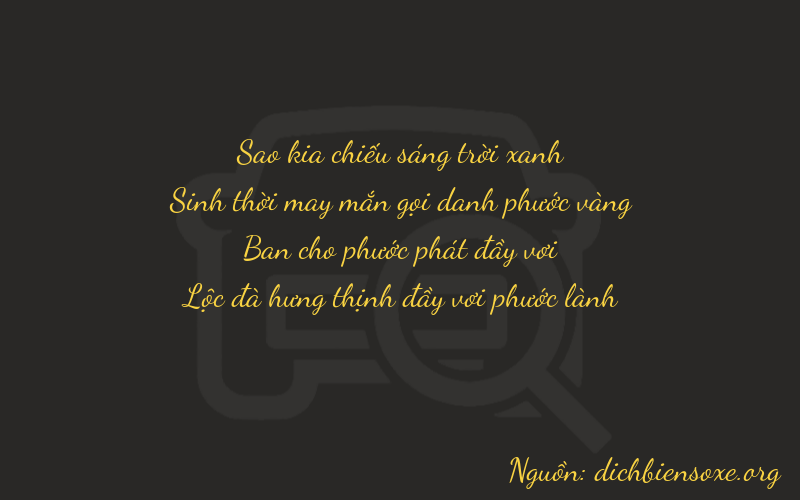 Thơ dịch biển số xe 7086
