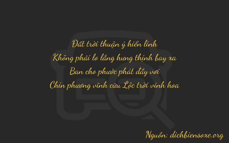 Thơ dịch biển số xe 7089