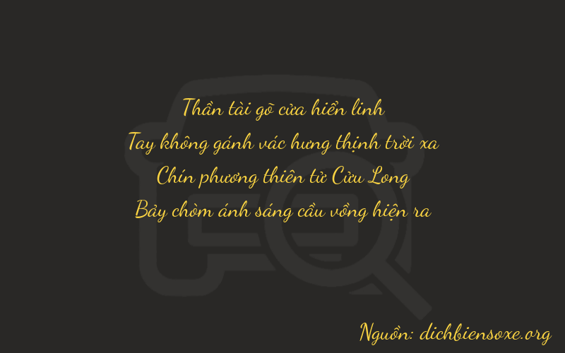 Thơ dịch biển số xe 7097
