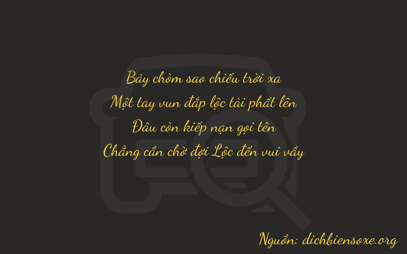 Thơ dịch biển số xe 7100