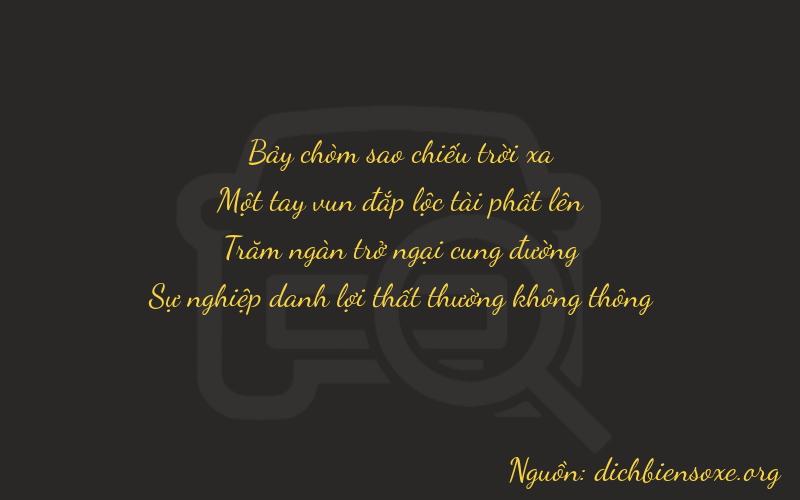 Thơ dịch biển số xe 7172