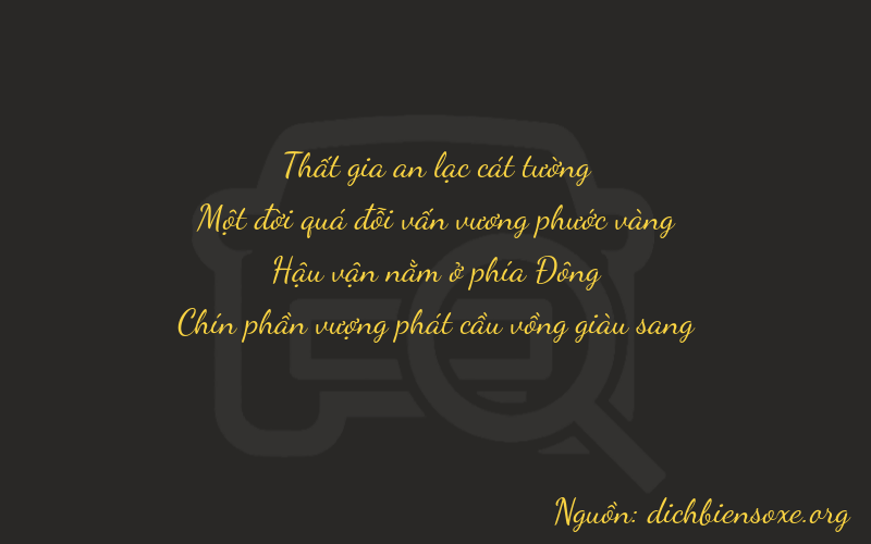 Thơ dịch biển số xe 7179