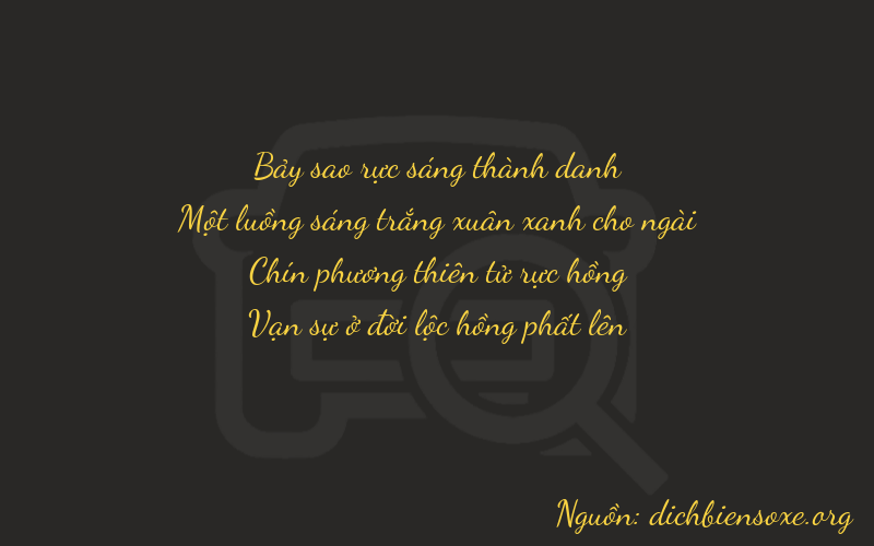 Thơ dịch biển số xe 7194