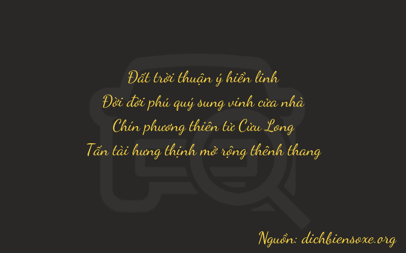 Thơ dịch biển số xe 7198