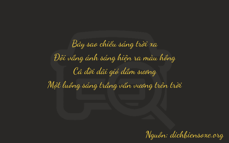 Thơ dịch biển số xe 7211
