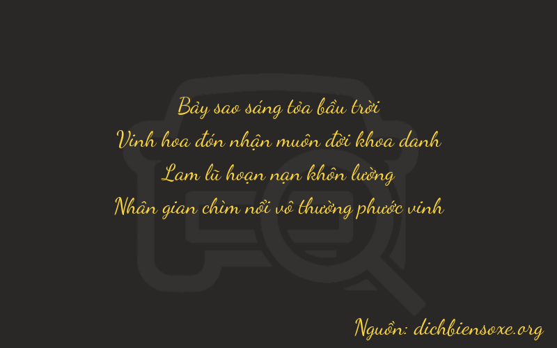 Thơ dịch biển số xe 7214