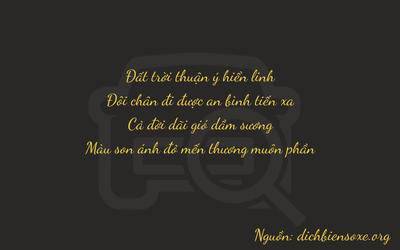 Thơ dịch biển số xe 7217