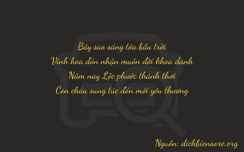 Thơ dịch biển số xe 7250
