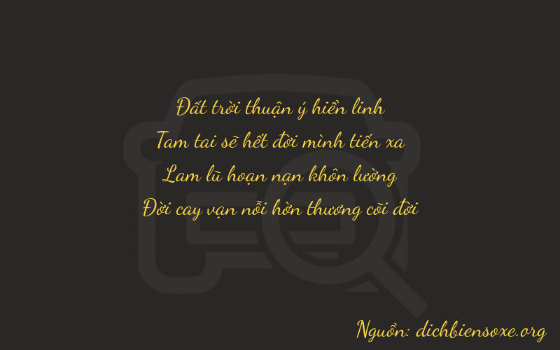 Thơ dịch biển số xe 7317
