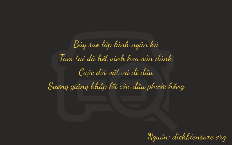 Thơ dịch biển số xe 7374