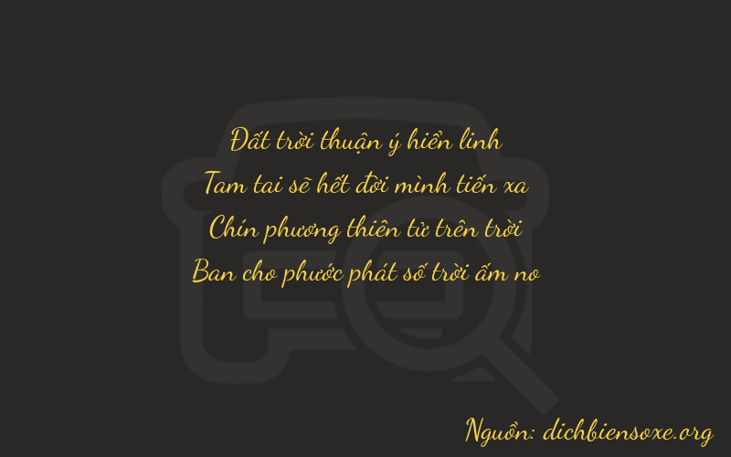 Thơ dịch biển số xe 7398