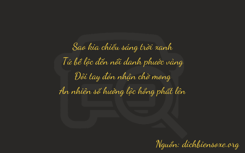 Thơ dịch biển số xe 7424