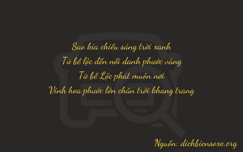 Thơ dịch biển số xe 7442