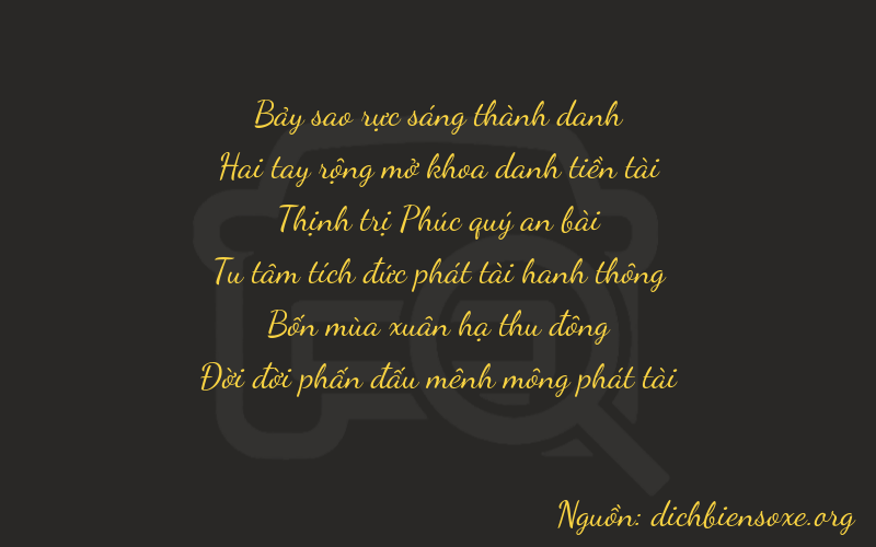 Thơ dịch biển số xe 72643