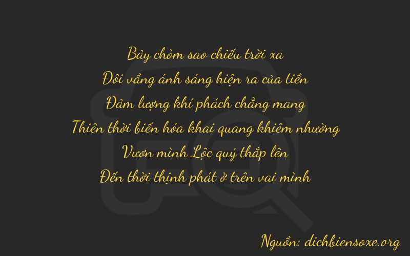 Thơ dịch biển số xe 72648