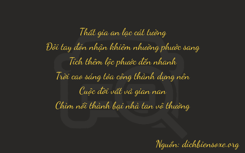 Thơ dịch biển số xe 72672