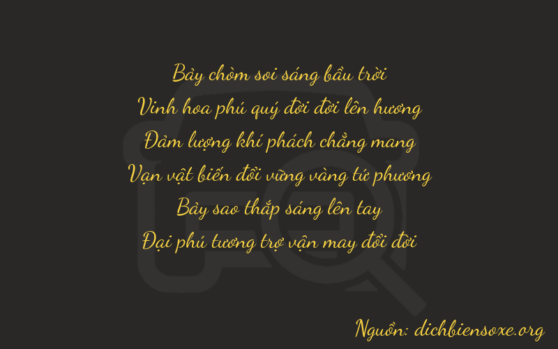 Thơ dịch biển số xe 72676