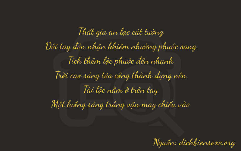 Thơ dịch biển số xe 72681