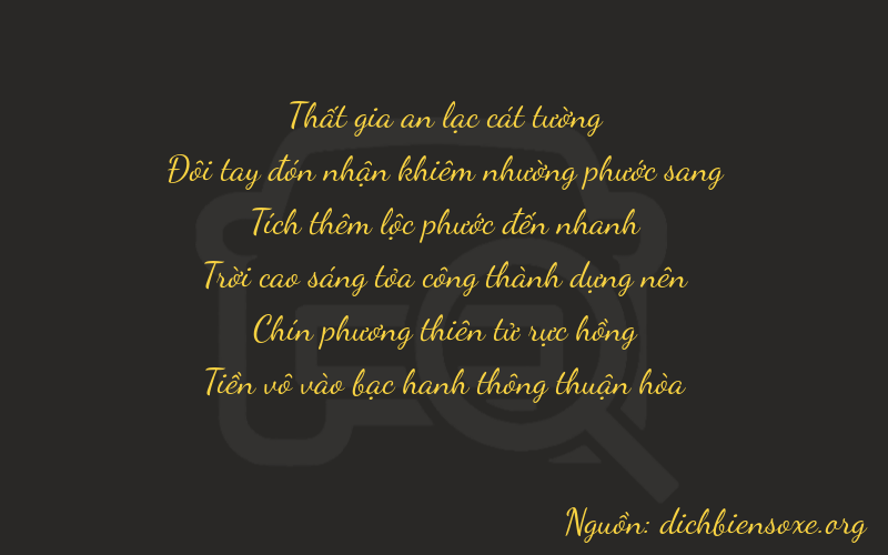 Thơ dịch biển số xe 72690
