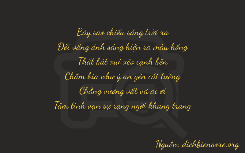 Thơ dịch biển số xe 72704