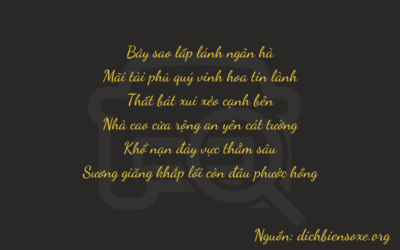 Thơ dịch biển số xe 72714