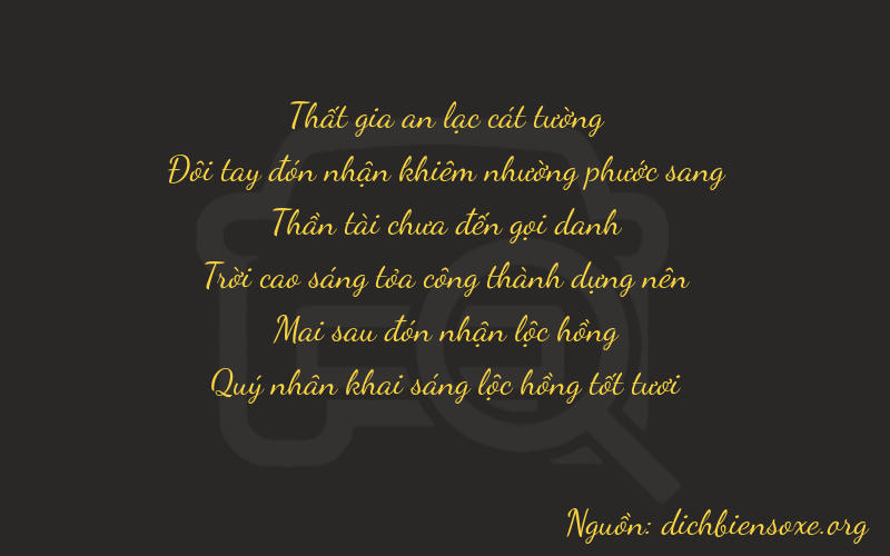 Thơ dịch biển số xe 72726