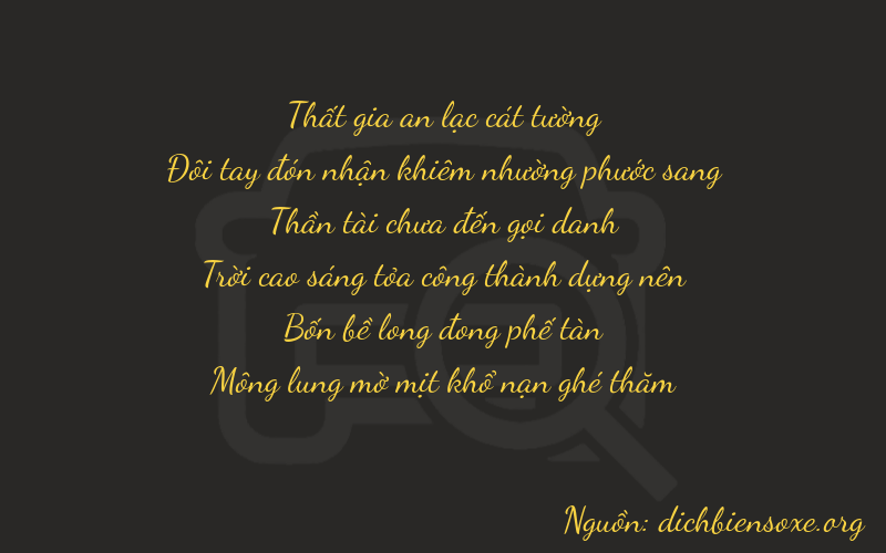 Thơ dịch biển số xe 72744