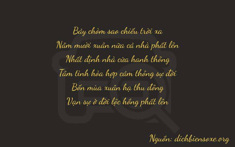 Thơ dịch biển số xe 75144