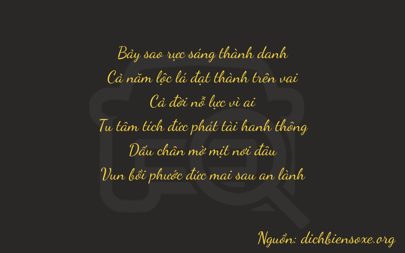 Thơ dịch biển số xe 75157