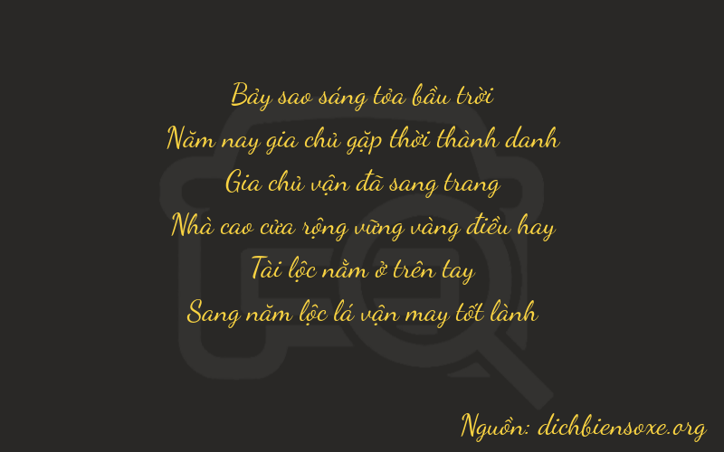 Thơ dịch biển số xe 75185