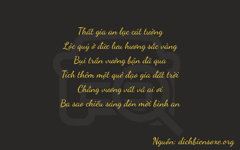 Thơ dịch biển số xe 76303