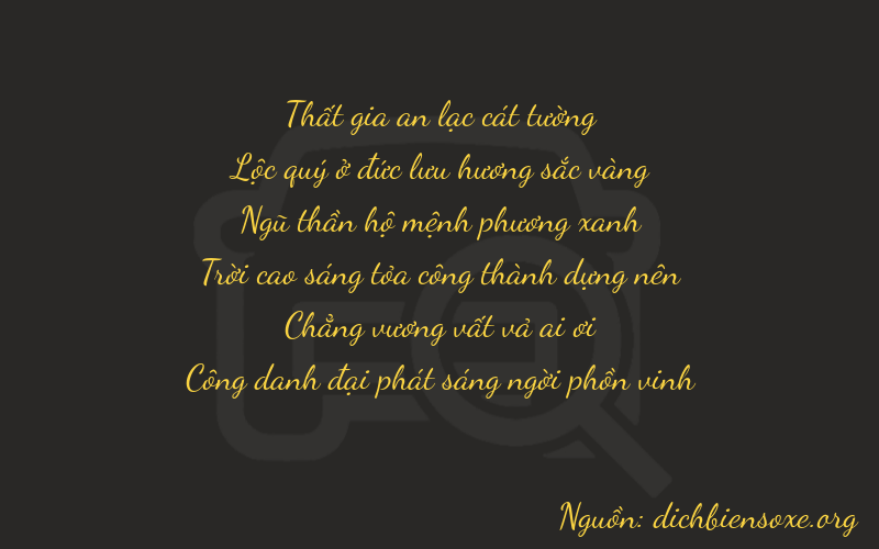 Thơ dịch biển số xe 76501