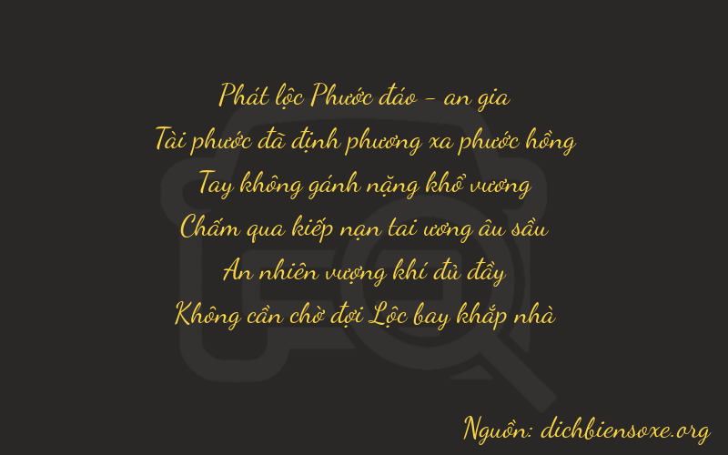 Thơ dịch biển số xe 86010