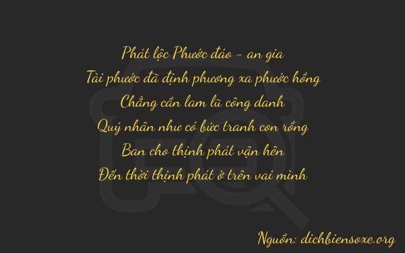 Thơ dịch biển số xe 86028