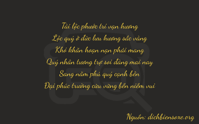 Thơ dịch biển số xe 86059