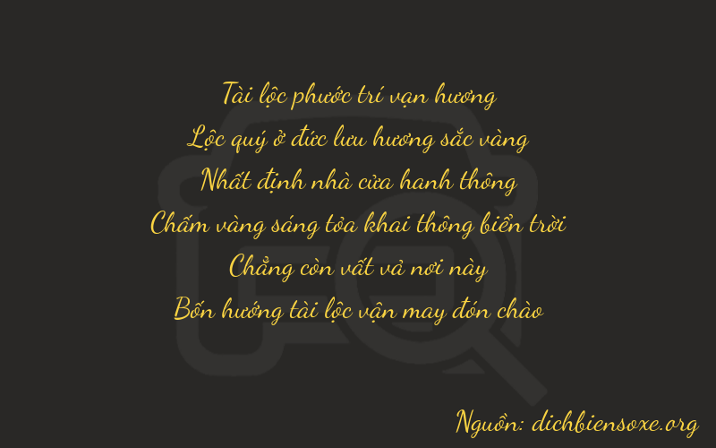 Thơ dịch biển số xe 86104