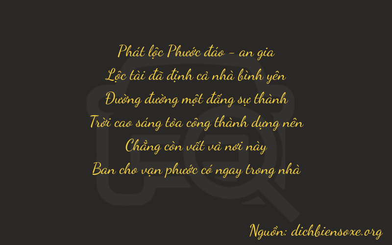 Thơ dịch biển số xe 86108