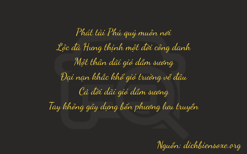 Thơ dịch biển số xe 86110