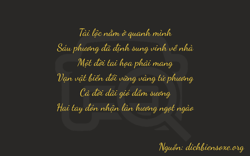 Thơ dịch biển số xe 86112