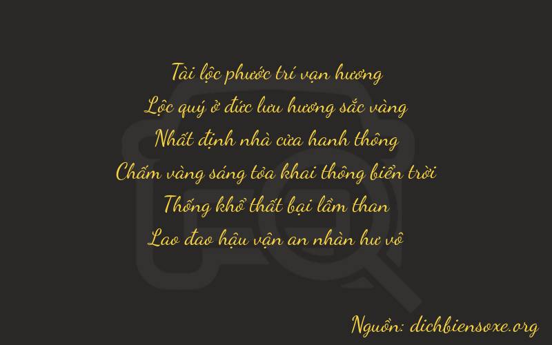 Thơ dịch biển số xe 86113