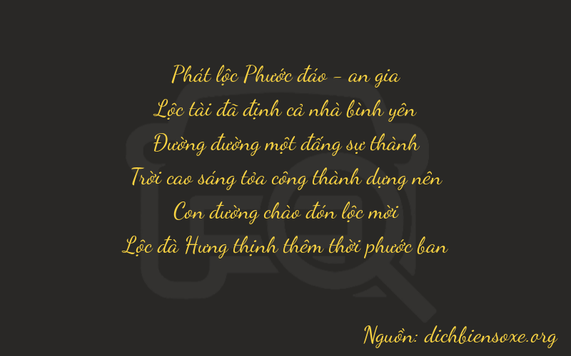 Thơ dịch biển số xe 86126