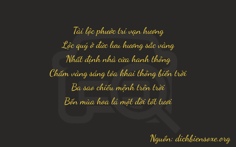 Thơ dịch biển số xe 86131