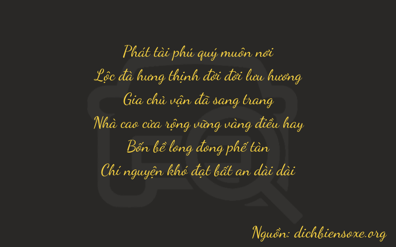 Thơ dịch biển số xe 86147
