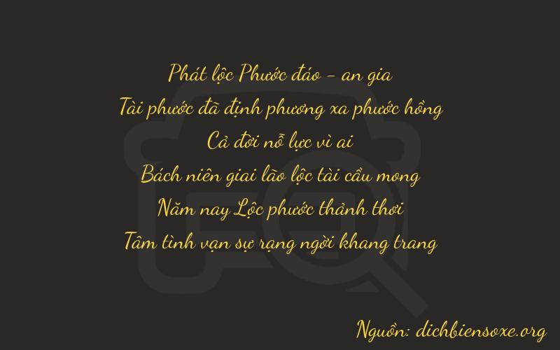 Thơ dịch biển số xe 86154