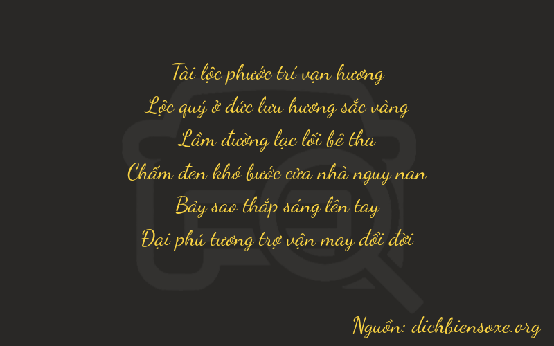 Thơ dịch biển số xe 86176