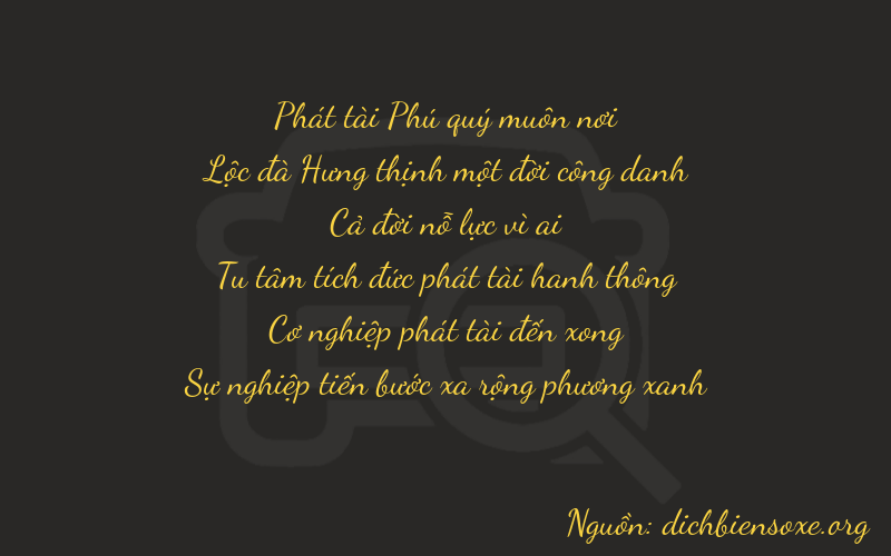 Thơ dịch biển số xe 86182