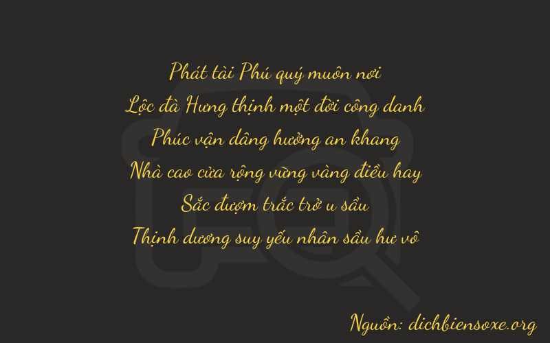Thơ dịch biển số xe 86200