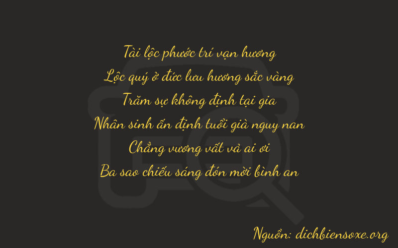 Thơ dịch biển số xe 86203