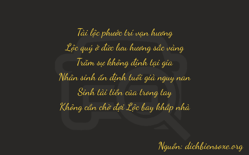 Thơ dịch biển số xe 86230