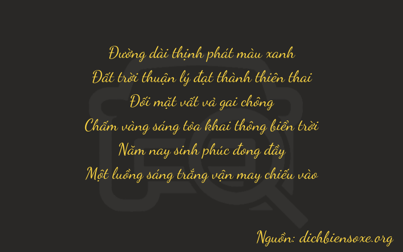 Thơ dịch biển số xe 86251